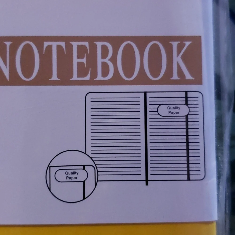 Notebook  365 pages. New